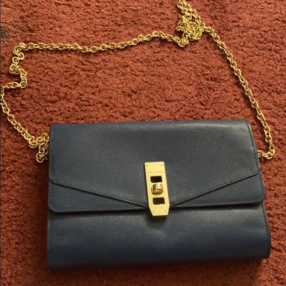 Henri Bendel wallet on a chain purse